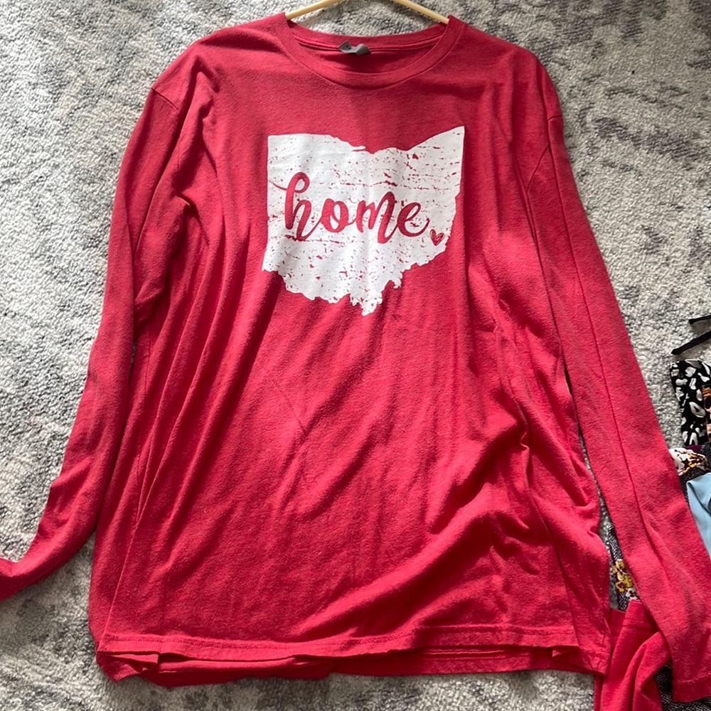 Ohio home long sleeve t shirt